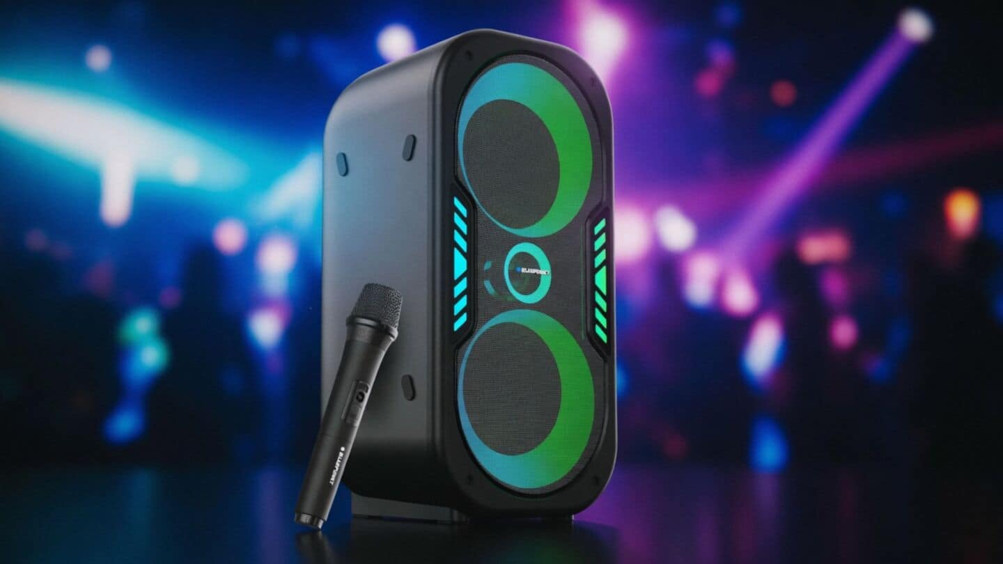 Blaupunkt launches 100W Rock and Roll Rhythm speaker in India