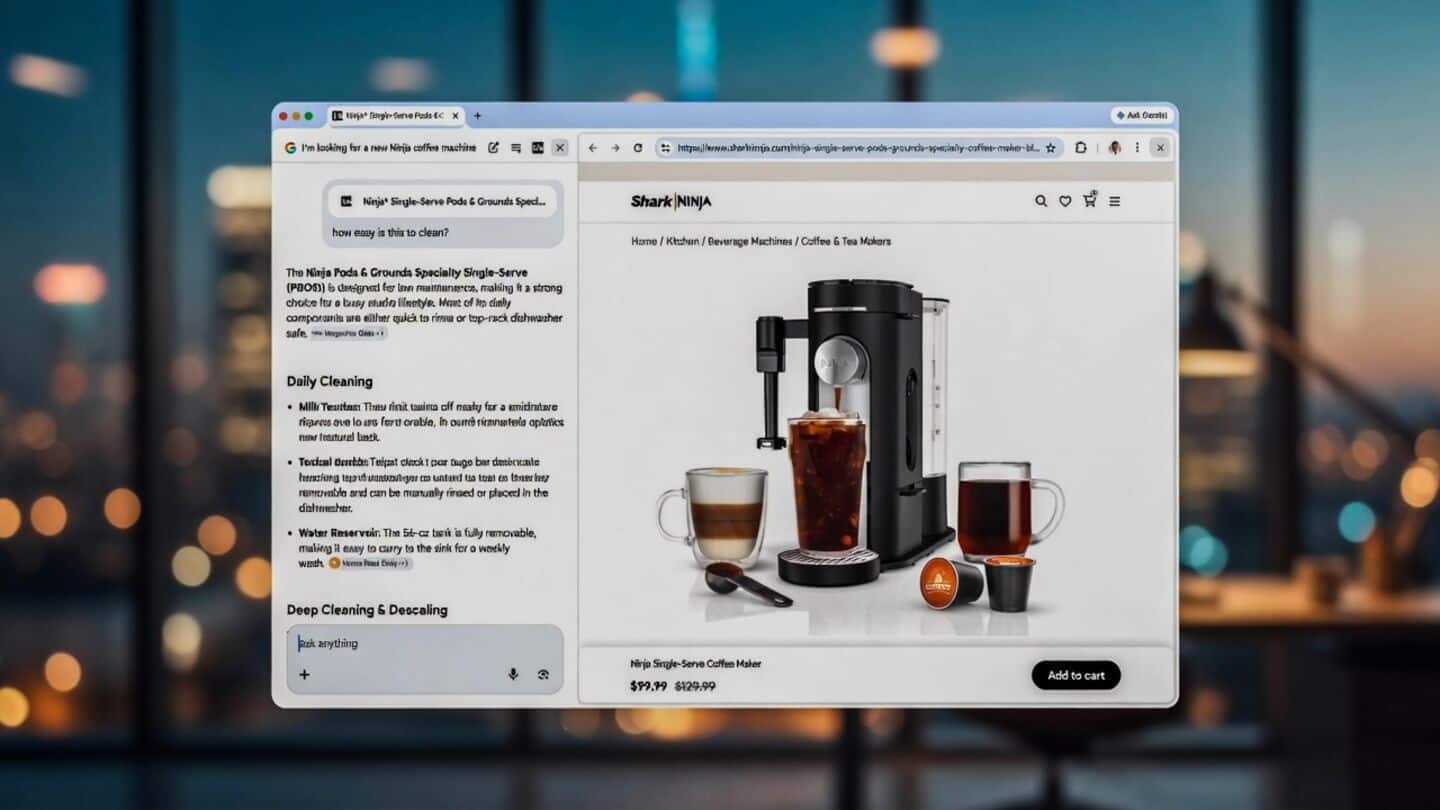 Google adds smarter AI mode in Chrome to manage tabs