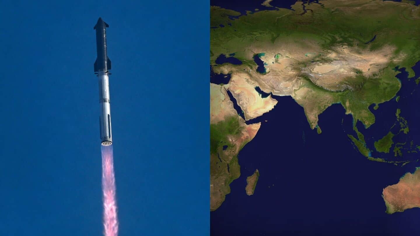 SpaceX plans Monday Starship test flight with India flyover