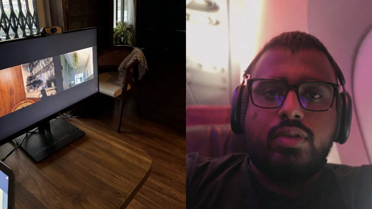 Indian man creates nonstop video call for his mother
