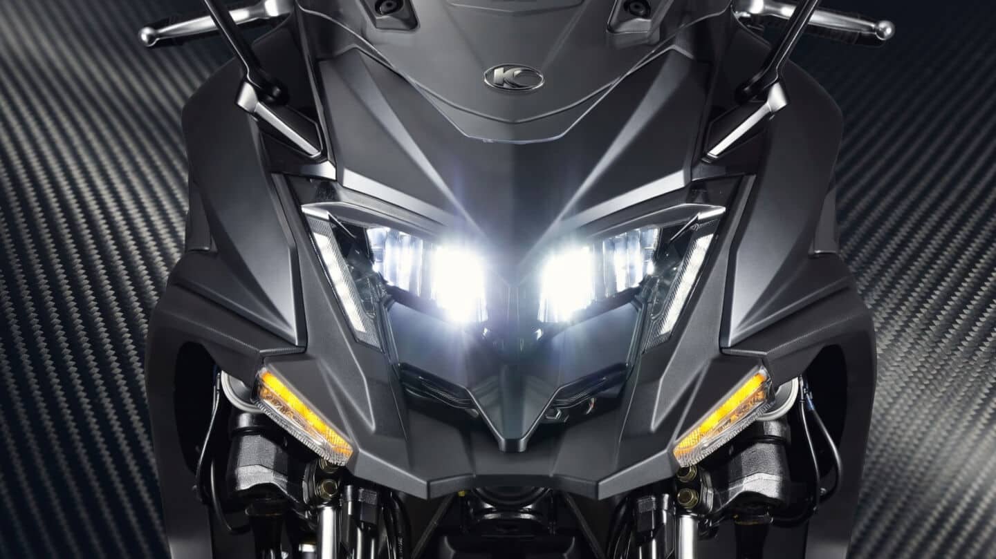 Kymco CV3 575i 3-wheeler delivers 574cc 51hp for performance riders