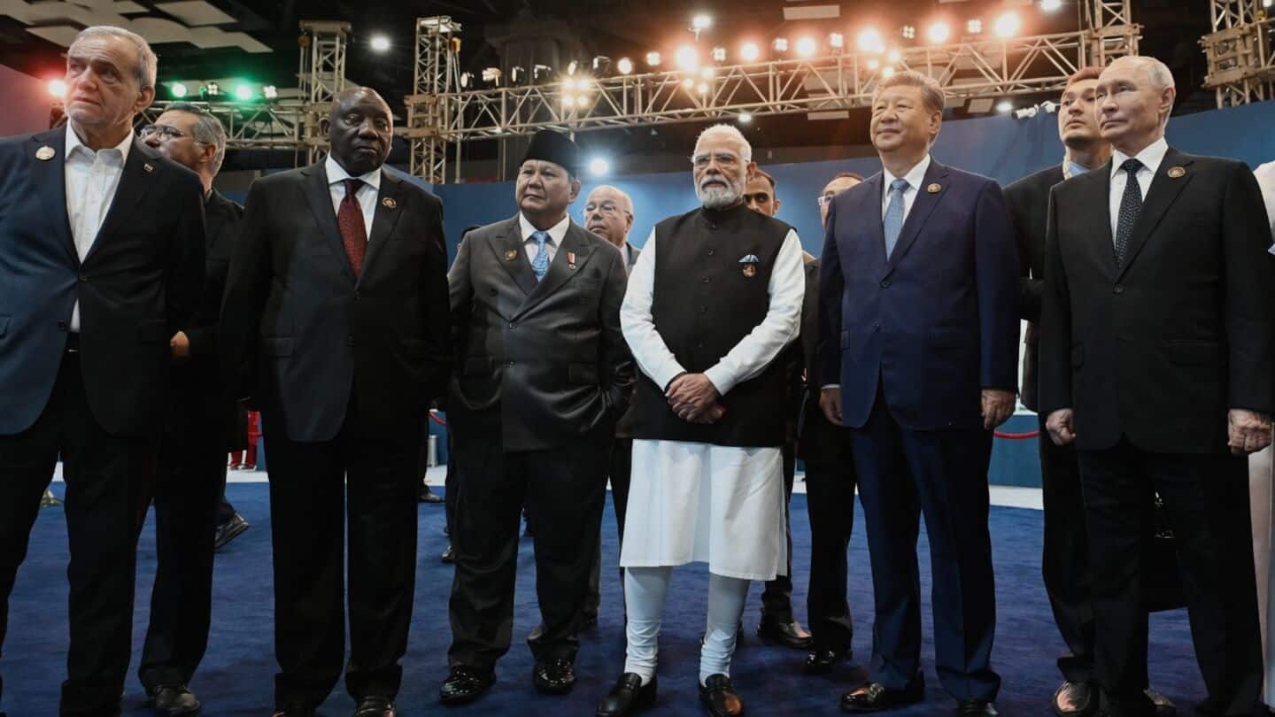 Narendra Modi opens BRICS summit with Bharat Mandapam gala