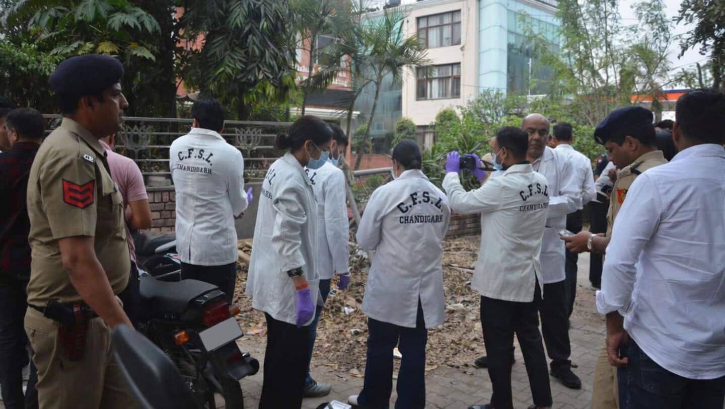 Police detain 7 after Chandigarh explosion following Haryana train arrests