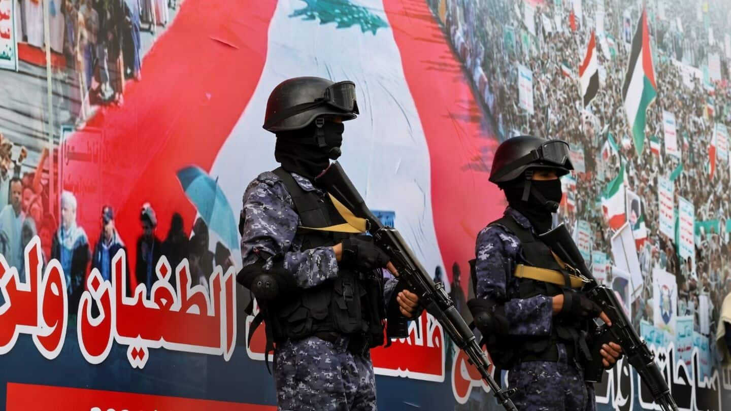 Houthi rebels, after seizing Mocha port, deny targeting European ships