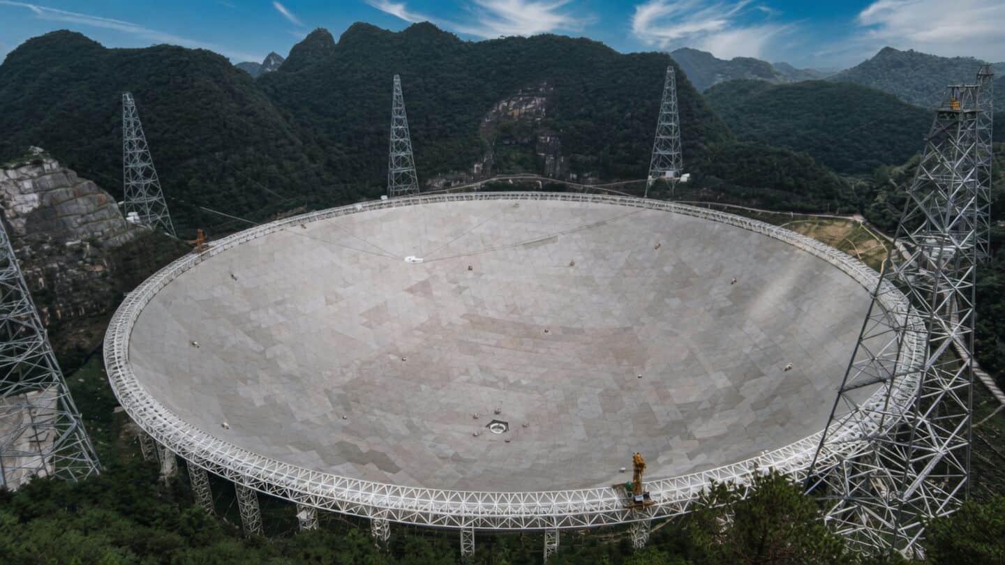 China's fast 'Sky Eye' telescope discovers more than 1,000 pulsars
