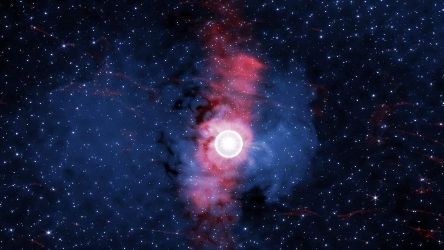 Scientists find H1821+643 winds disturb gas 300,000 light-years away