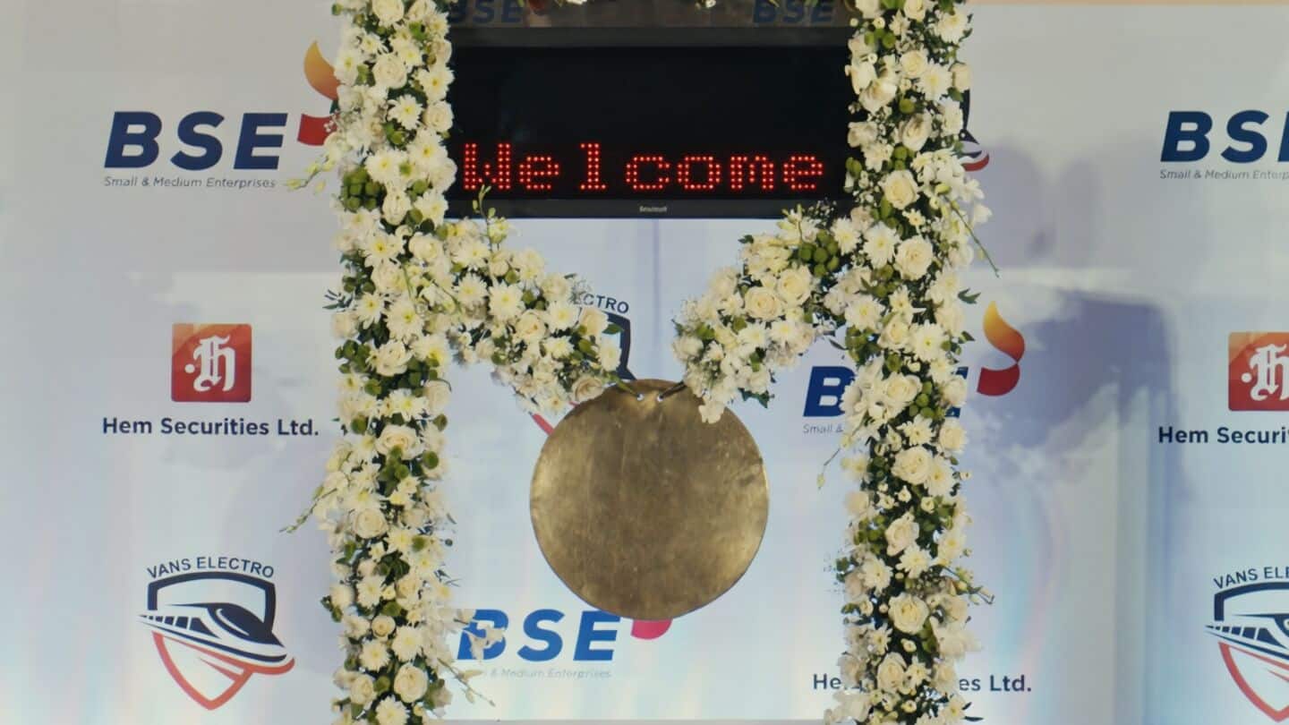 वैंस इलेक्ट्रोइंजीनियरिंग्स के शेयर 90 फीसदी की उछाल के साथ BSE पर हुए लिस्ट