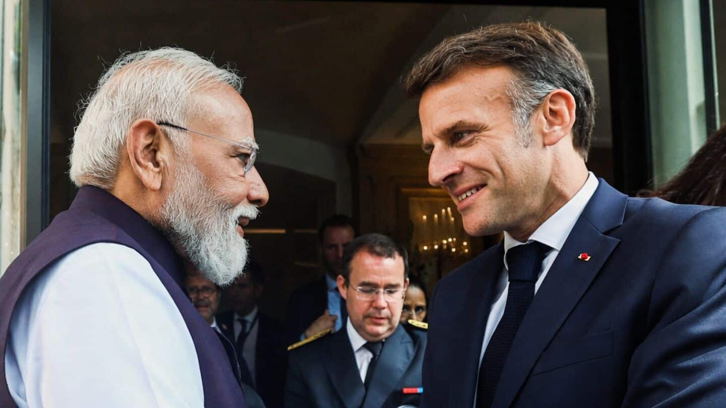 Modi and Macron adopt Innovation Roadmap 2030 in Nice