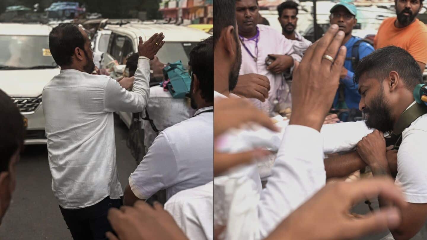 Fahim Nazir says he was attacked after chanting pro-Modi slogans