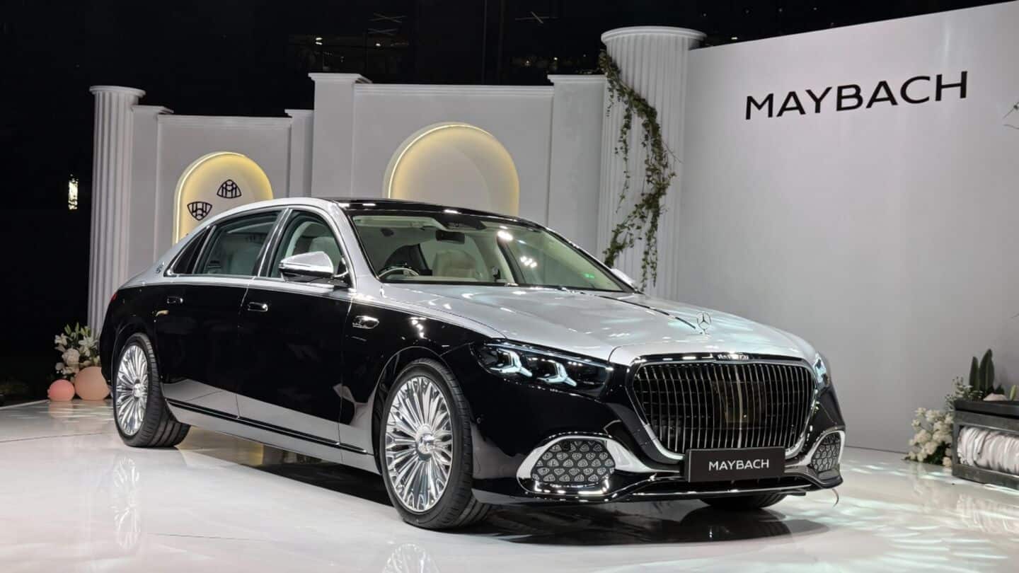 Mercedes-Benz launches 1st Maybach plug-in hybrid in India at ₹3.35cr
