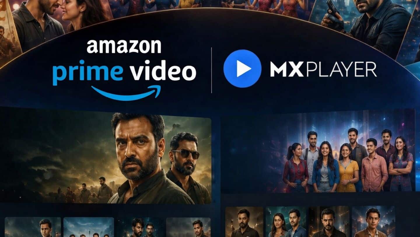 Amazon merges Prime Video with MX Player into single platform