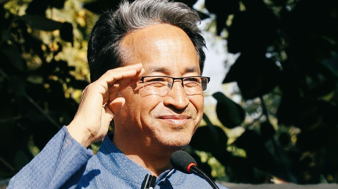 Ladakh LG Saxena cautions Sonam Wangchuk over 'honorary cockroach' remark