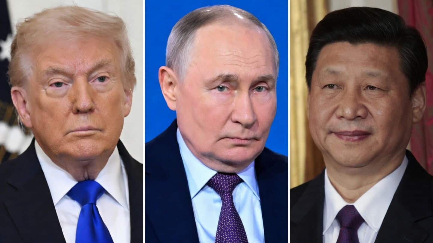 Putin proposes Trump and Xi summit on Ukraine, Kyiv excluded