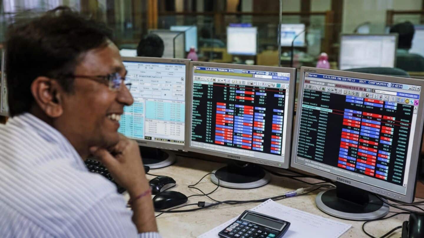 Sensex jumps 685.34 points, Nifty at 22,776.10, oil below $99