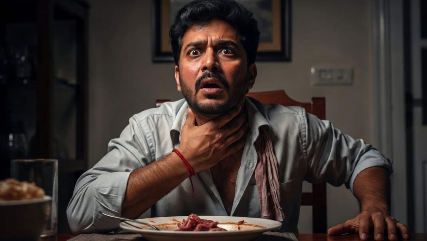 Banoth Bichcha dies after choking on mutton at Durgamma festival