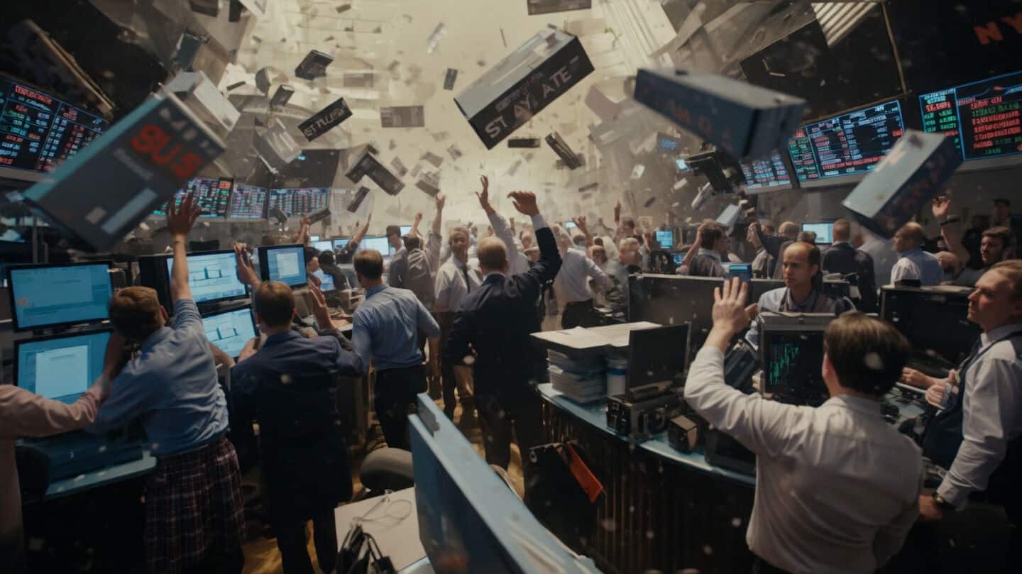 Sensex down 1,636, Nifty50 down 488, wiping nearly ₹10L/cr