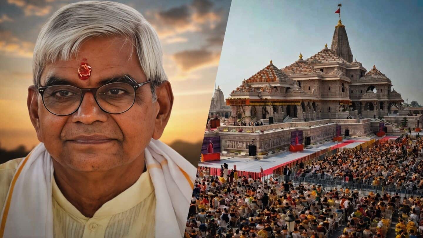 Krishna Mohan interim general secretary of Shri Ram Janmabhoomi Trust