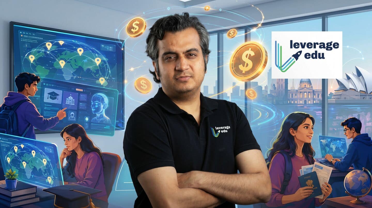 Leverage Edu raising over $20 million, valuation set near $300 million
