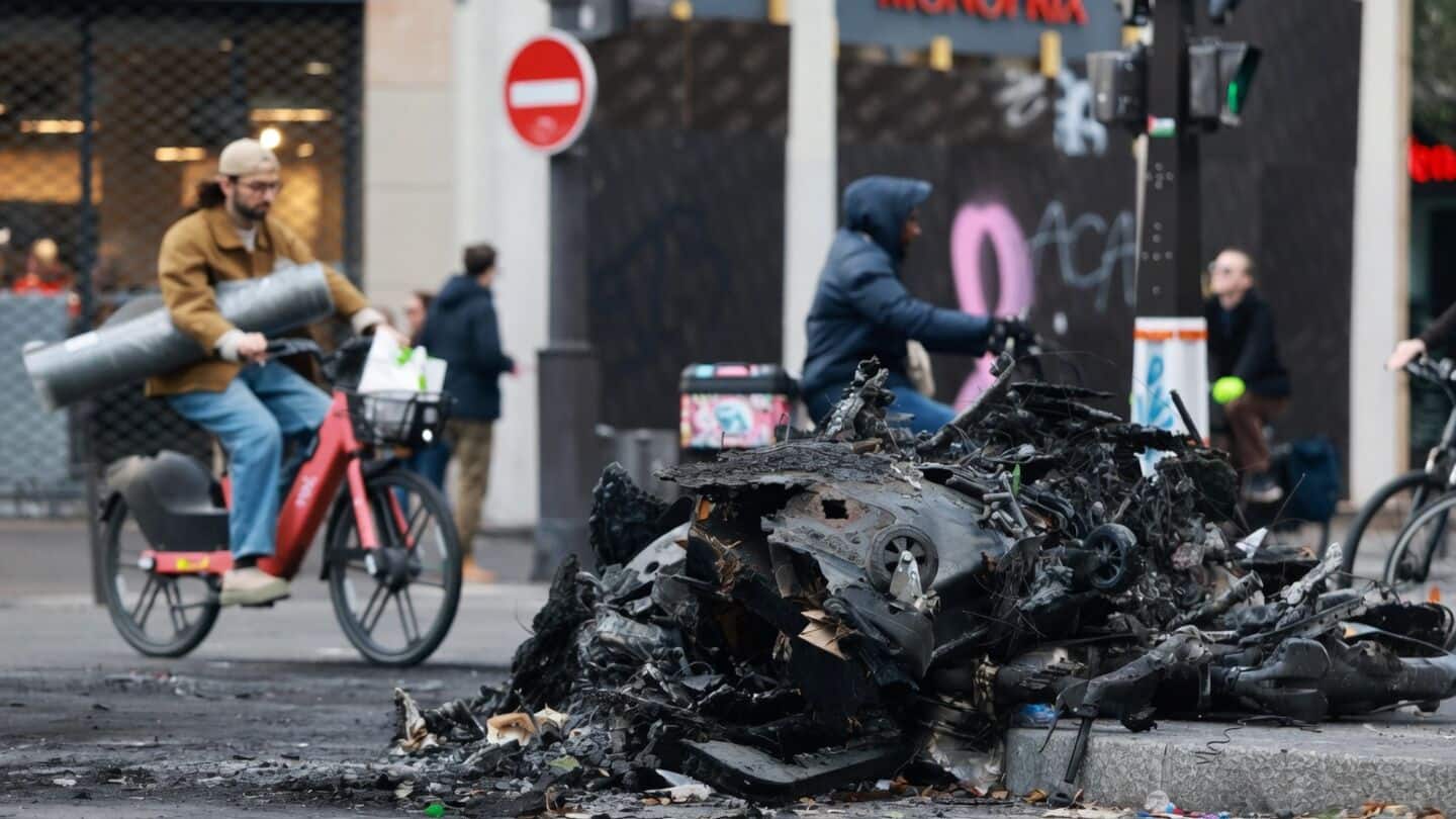 France protests over living costs: 1,800 arrested, 1,500 businesses damaged