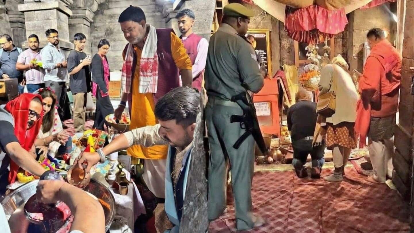 DM Avinash Singh's armed guard entry sparks Jageshwar Dham probe