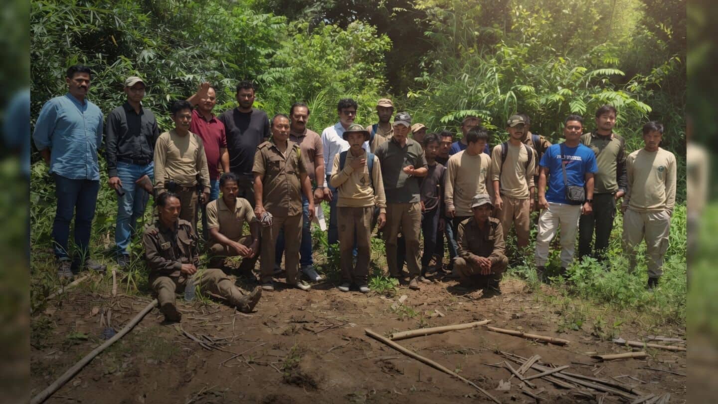 Forest patrol of 26 found safe after 2-day border search