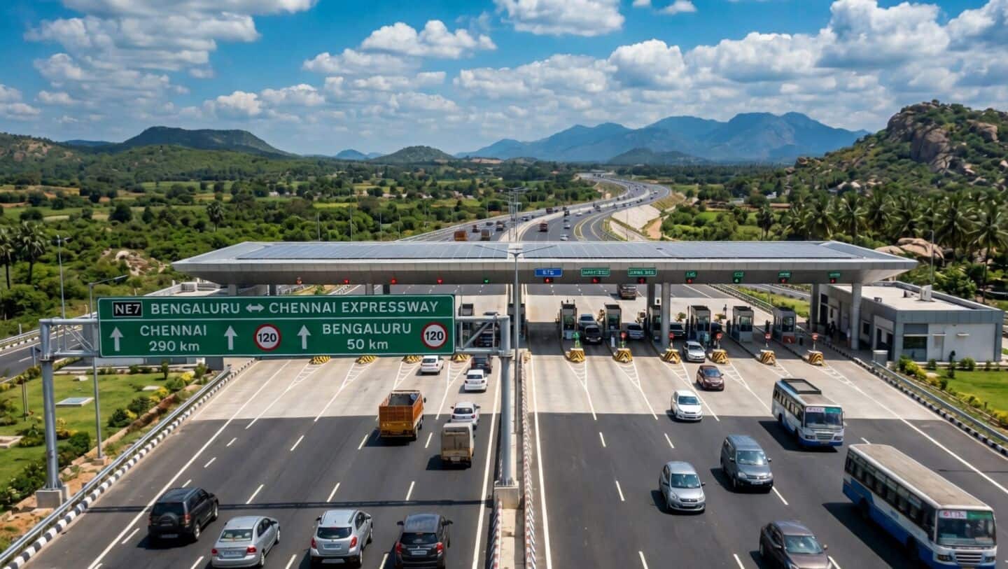 NHAI raises Bengaluru-Chennai expressway tolls from April 1 2026