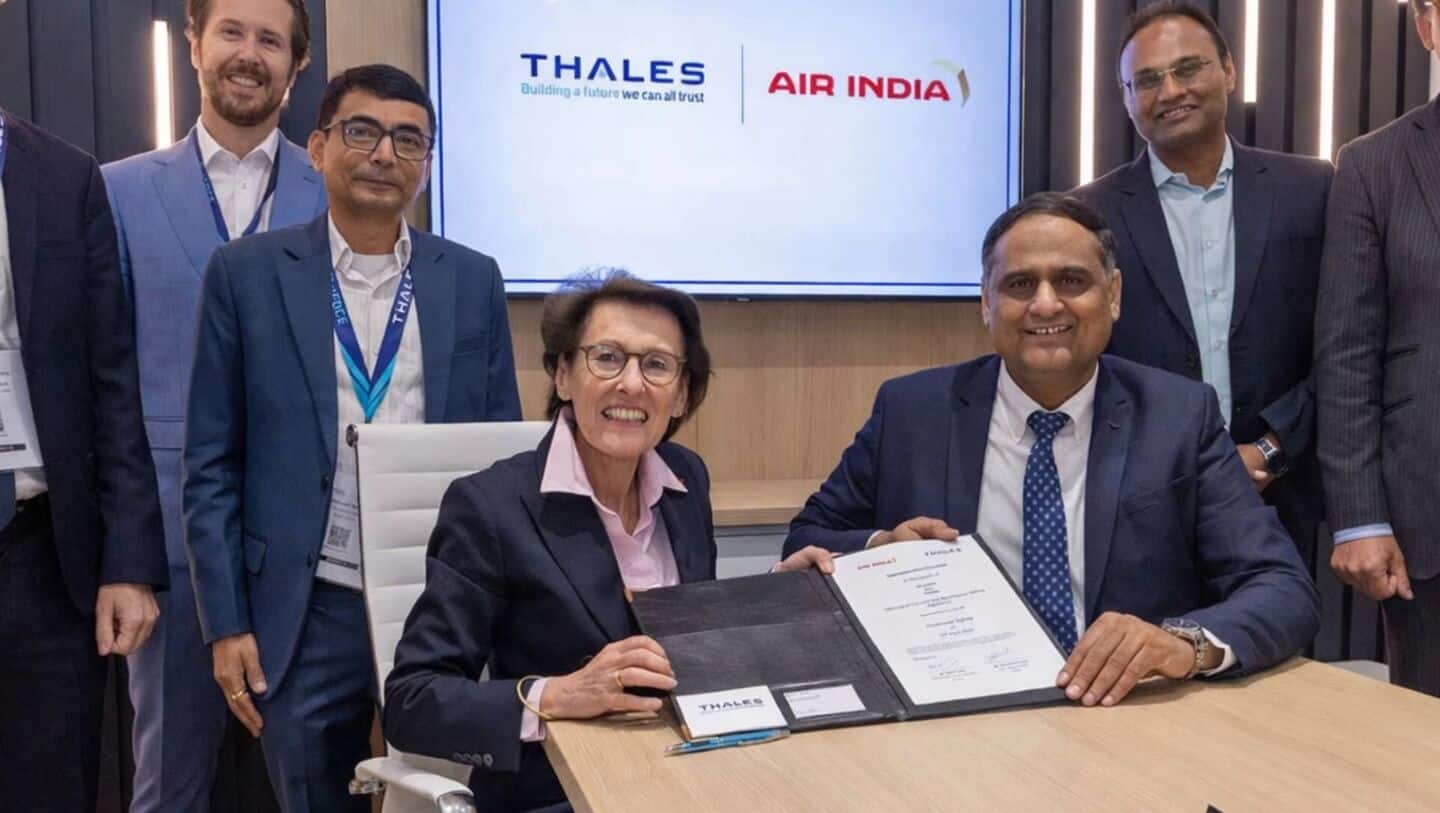 Air India inks 10-year Thales deal for 4K Bluetooth IFE