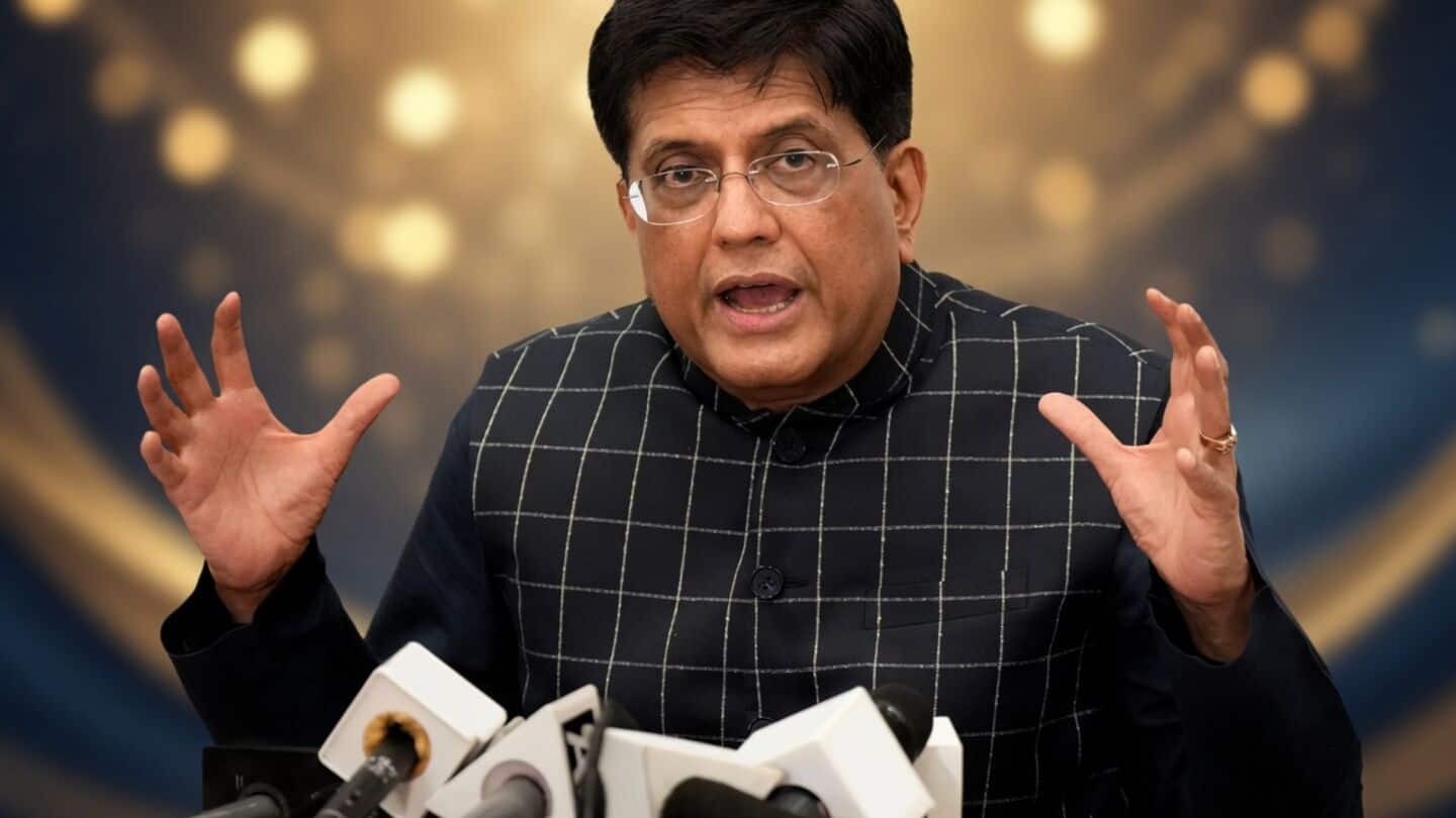 Piyush Goyal: India over 15% toward $1tn FY27 exports