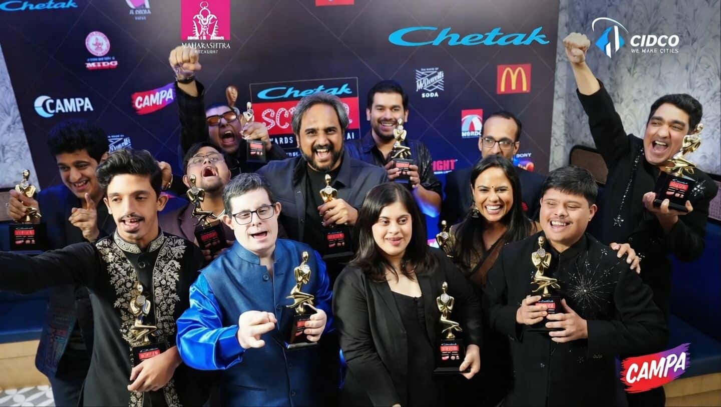 Prasanna's 'Sitaare Zameen Par' wins Chetak Courage award in Mumbai