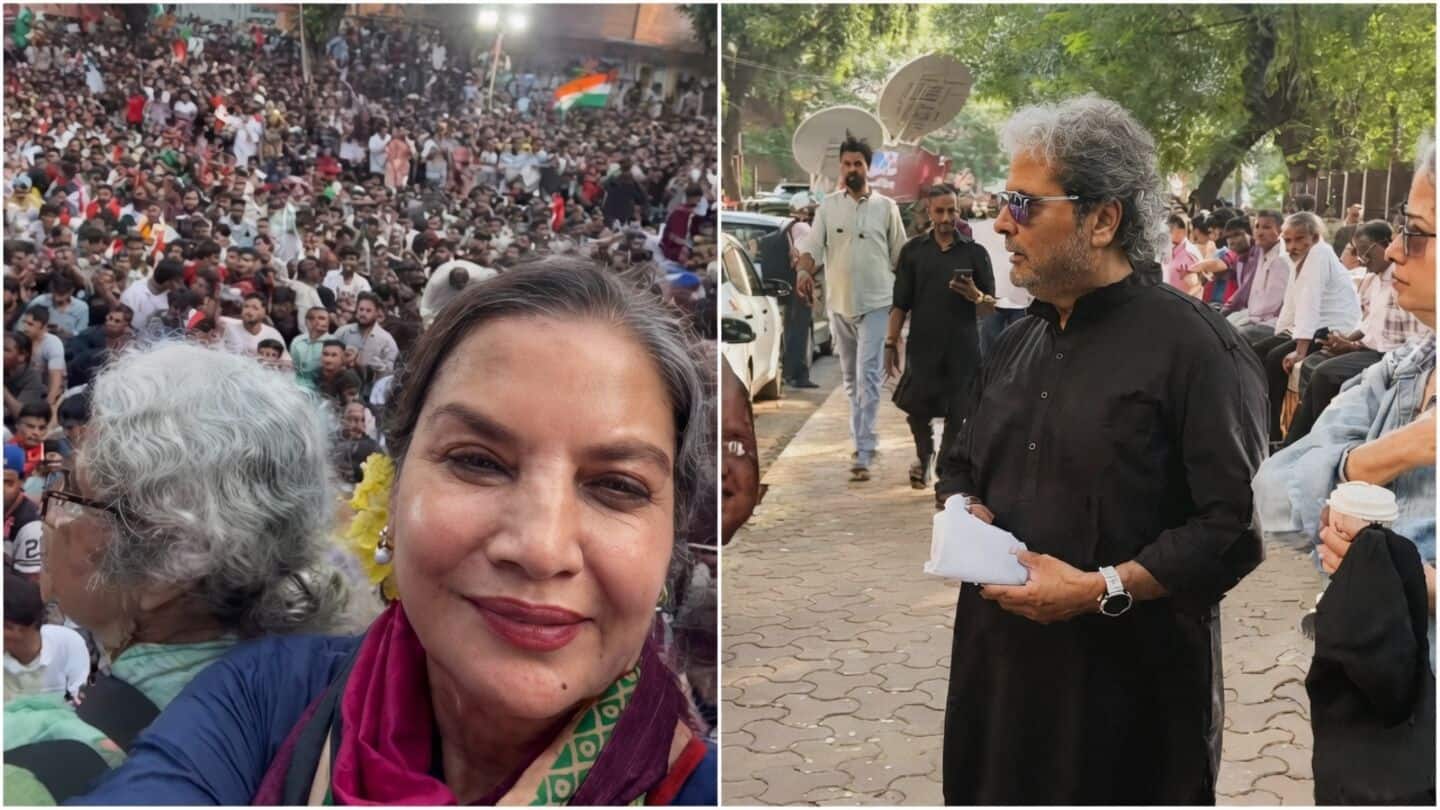 Shabana Azmi, Vishal Dadlani, Vishal Bharadwaj back CEC resignation protest