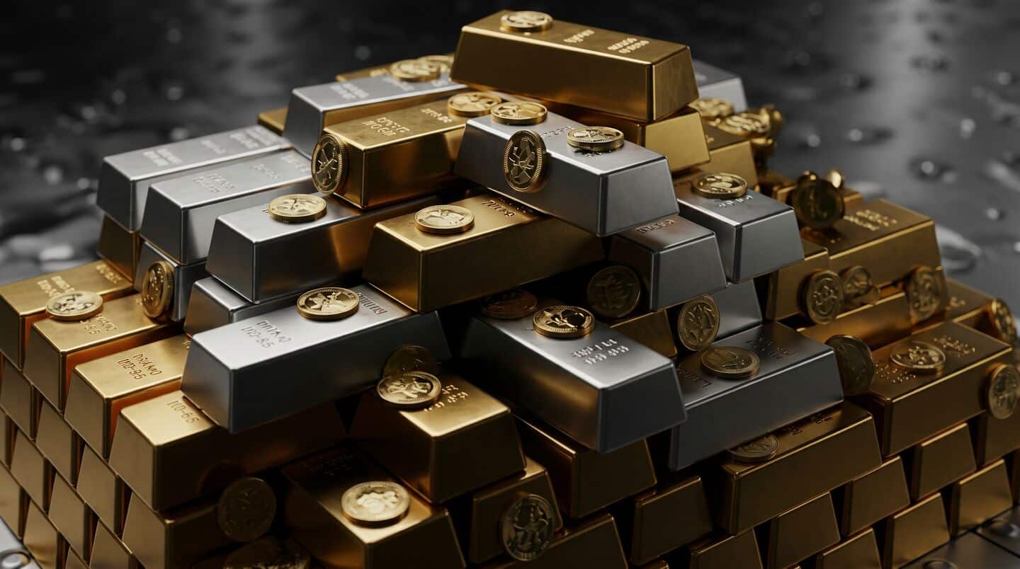 On Tuesday gold was $4,546.80 as silver fell to $73.30
