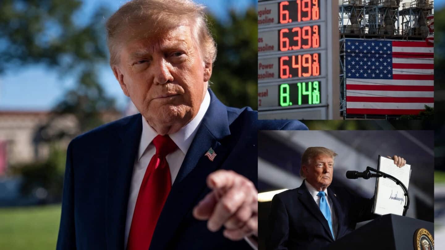 Trump mulls pausing federal gas tax, extends red dye diesel