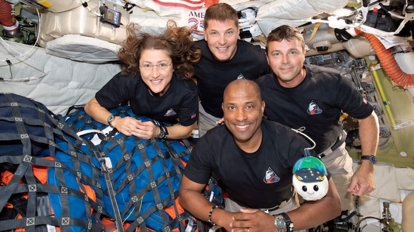 Artemis II crew proposes craters named after Carroll and Integrity