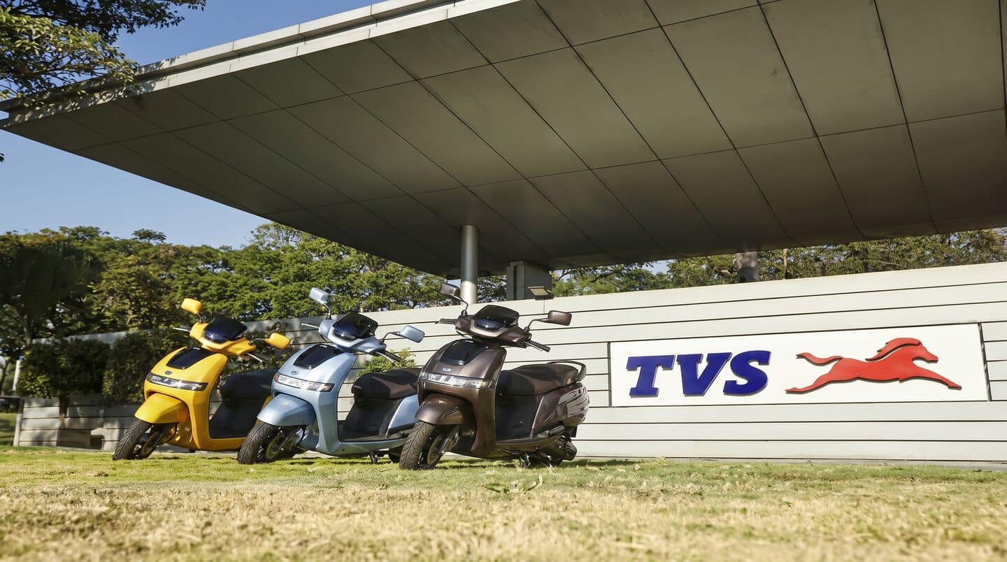 TVS Motor posts 7% April rise selling nearly 4.74L vehicles