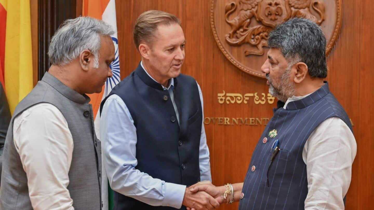 Karnataka Chief Minister D.K. Shivakumar meets Anthropic on responsible AI