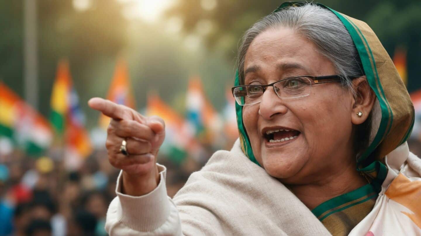 Former Bangladesh PM Sheikh Hasina to speak in New Delhi