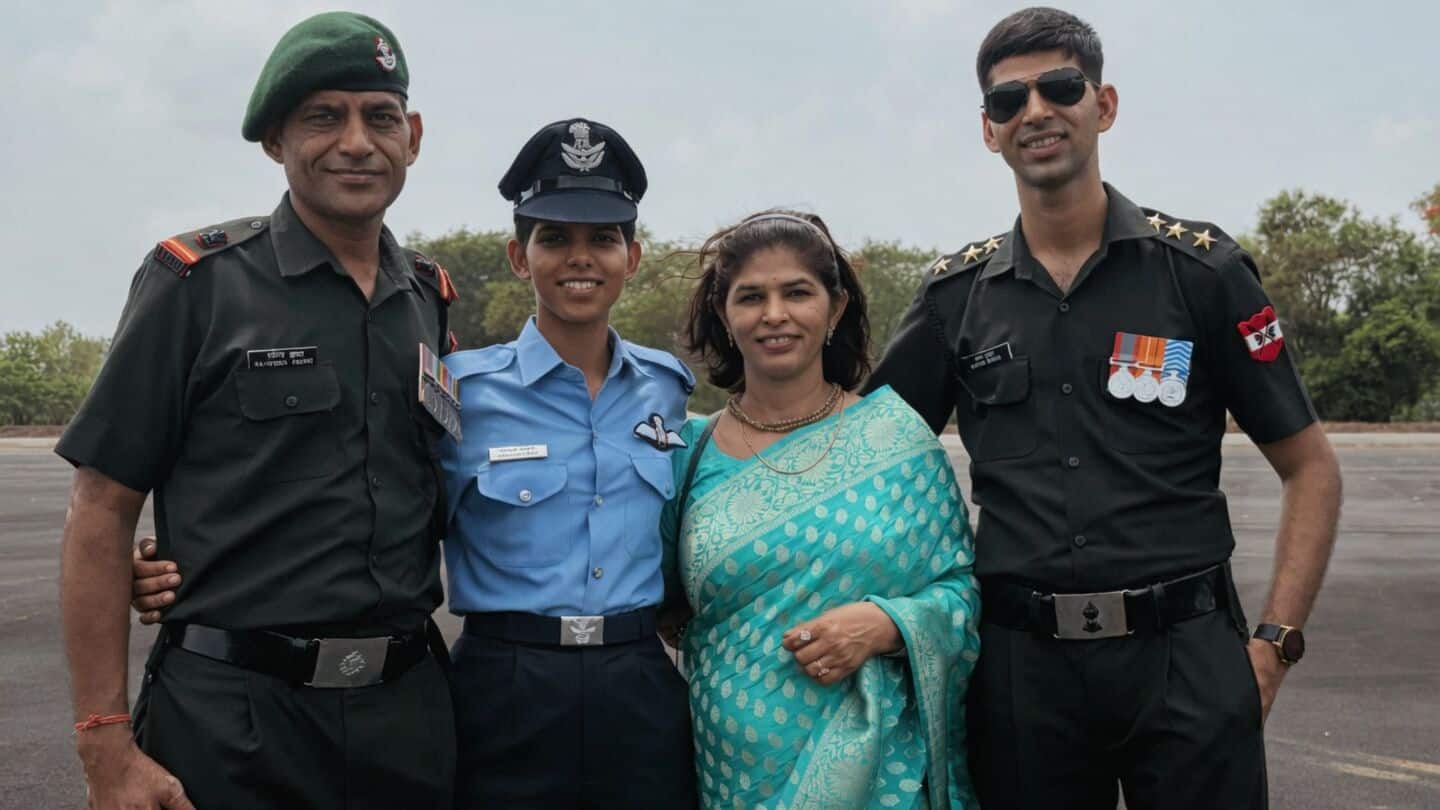 Minakshi Kumari among 1st NDA women cadets commissioned into IAF