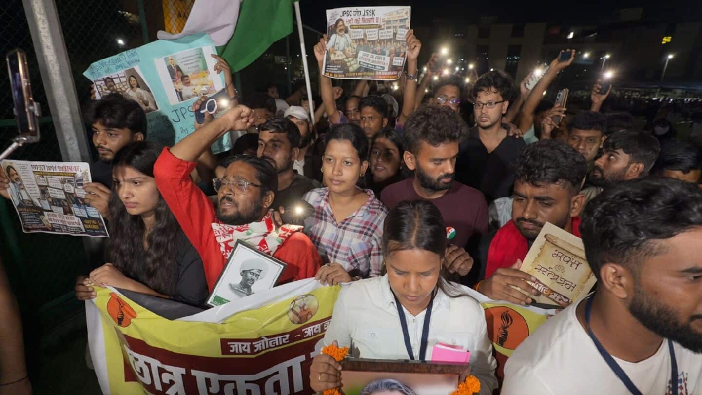 Jharkhand students demand cancelation of civil services exam, independent probe