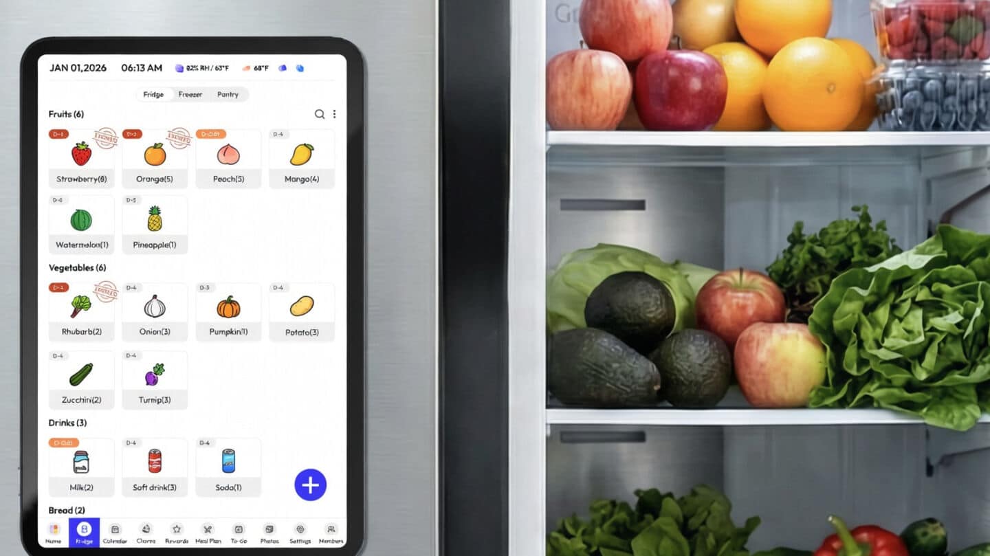 Everblog launches FridgeCal 13.4-inch tablet for meal planning and streaming