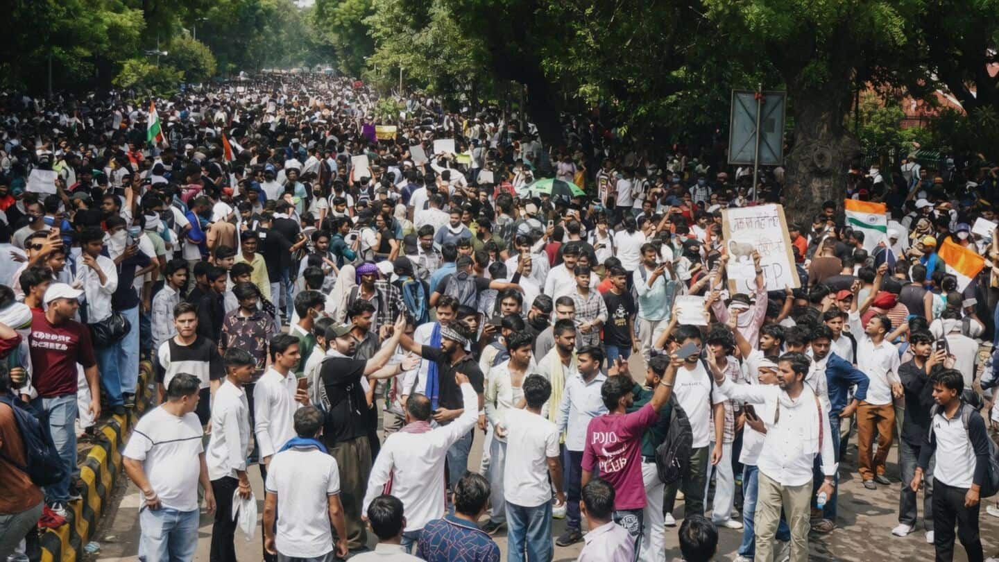 Government says no action against students in exam leak protests