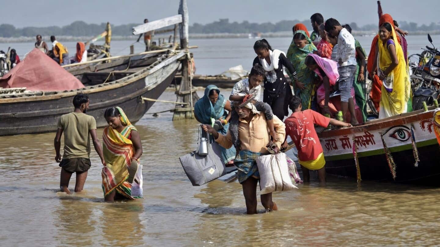 Relentless Nepal rain breaches multiple Gandak embankments, floods Bagaha town