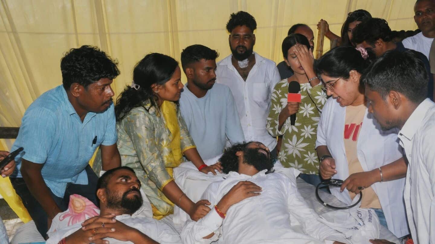 Ranchi students protest alleged 14th JPSC civil service exam irregularities