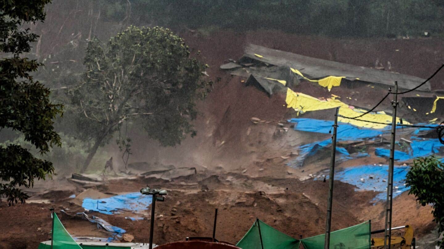 केरलम: वायनाड में सुरंग निर्माण कार्य स्थल के पास हुआ भूस्खलन, 2 लोगों की मौत