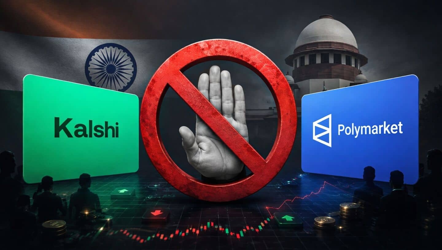 India blocks Kalshi and Polymarket for breaking online gaming rules