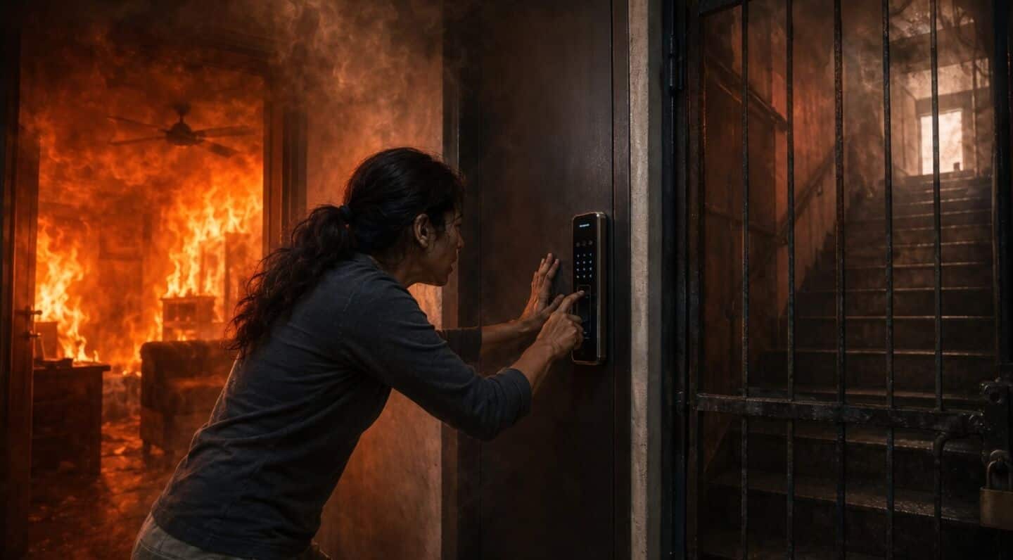 Smart locks, locked exits questioned after Lucknow, Delhi, Indore fires