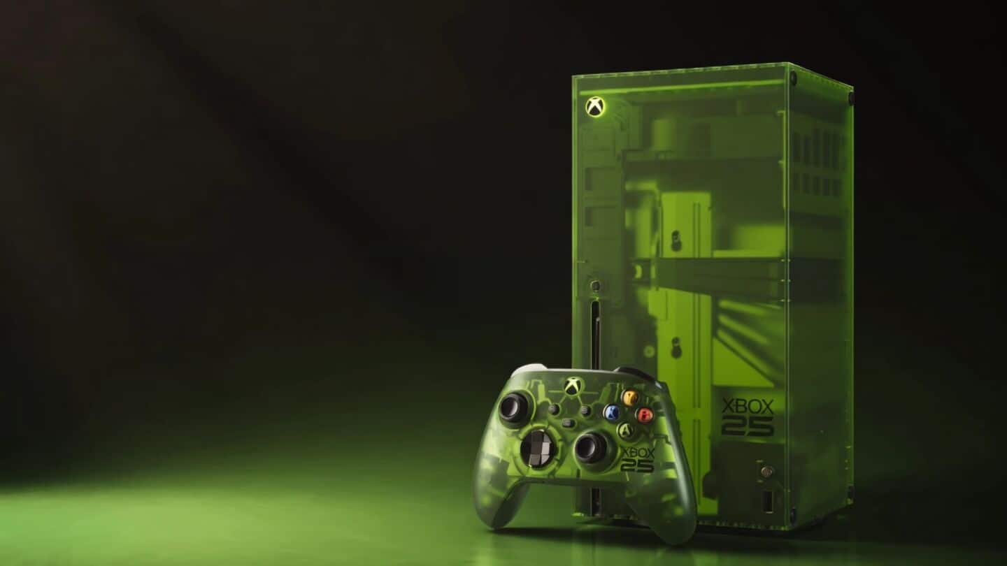 Microsoft unveils Xbox Series X25 Limited Edition for 25th anniversary