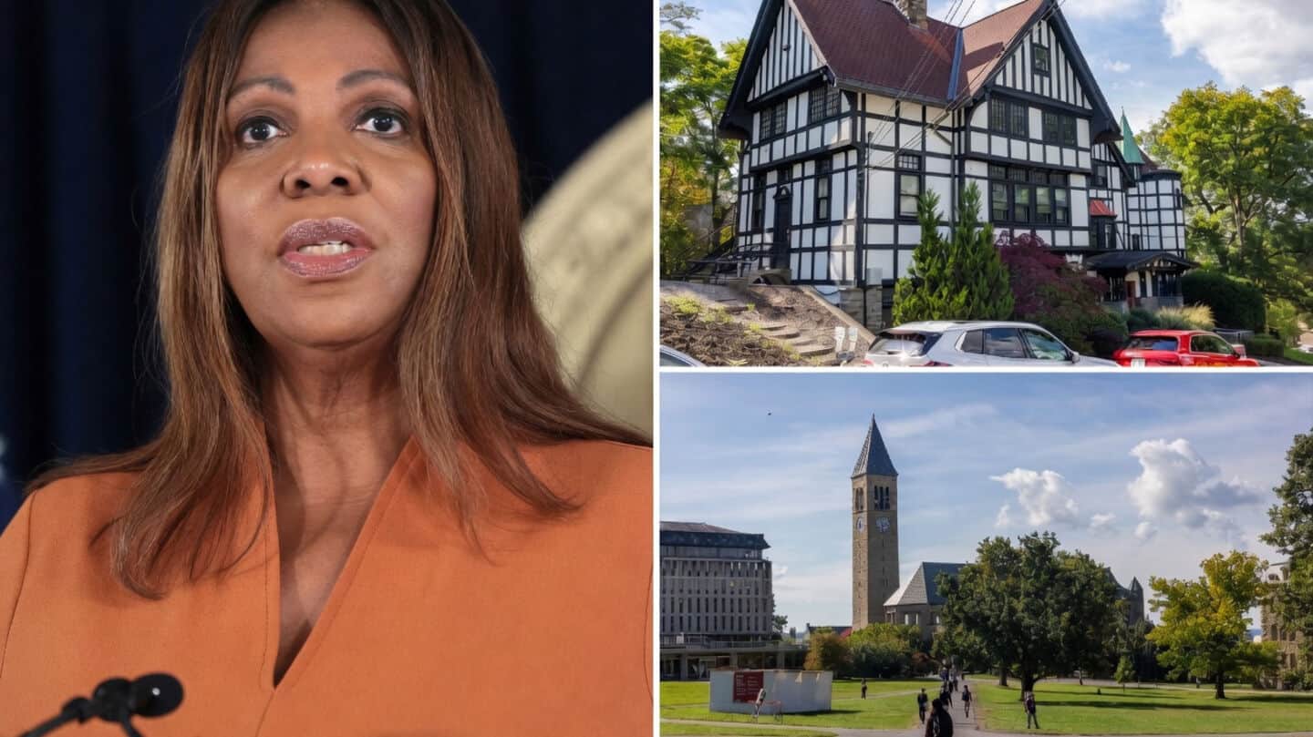 Letitia James opens civil review of Cornell sexual assault handling