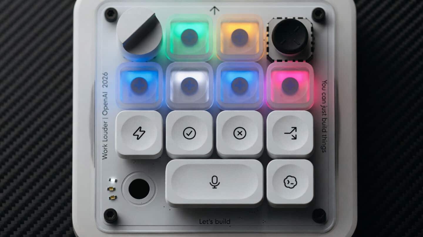 OpenAI launches $230 Codex micro programmable macro pad sold out