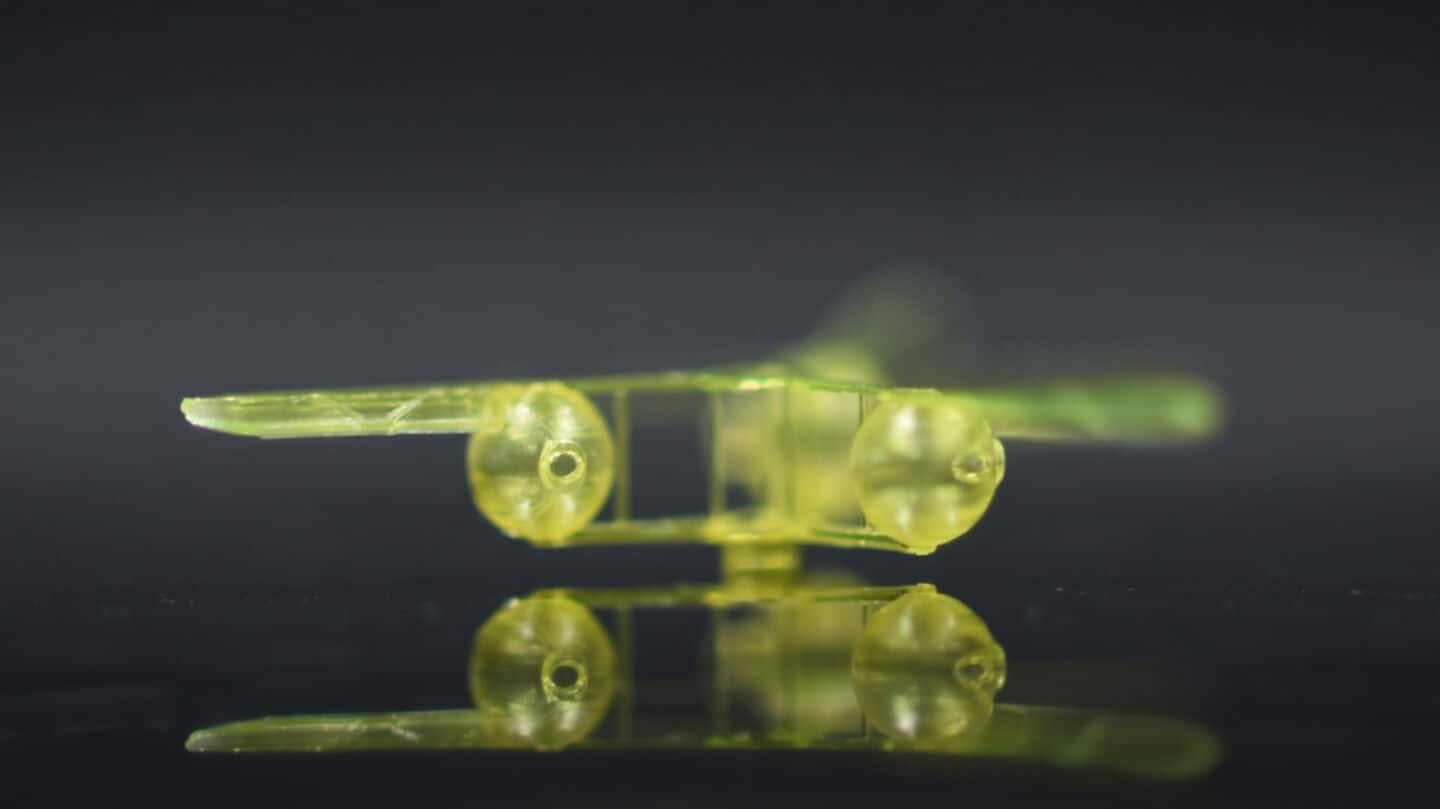 Researchers at EPFL power tiny robots using Helmholtz resonance