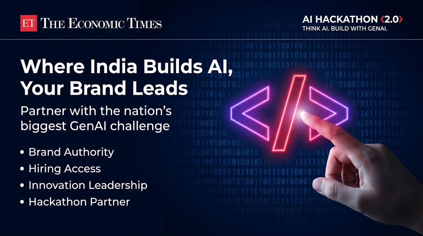 The Economic Times launches 2nd AI hackathon for Indian businesses